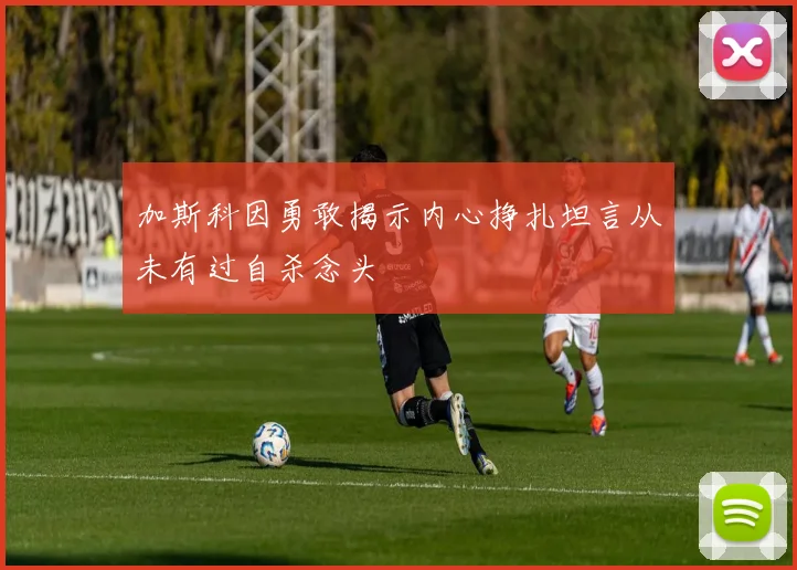 加斯科因勇敢揭示内心挣扎坦言从未有过自杀念头